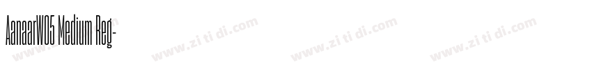 AanaarW05 Medium Reg字体转换 AanaarW05 Medium Reg字体转换